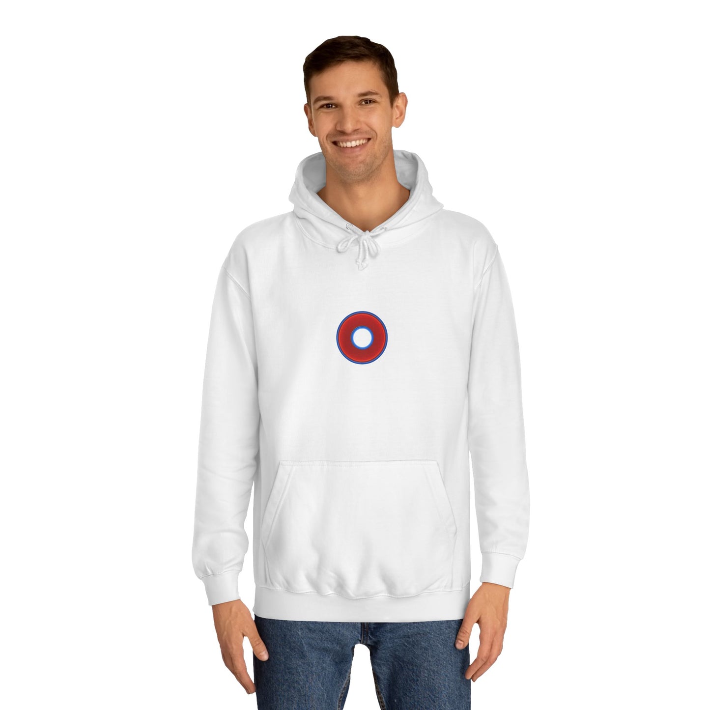 Harriette's Hoodie - with Lumpy Donuts - Official Lumpy Logo - Variant #2 - Red Donuts