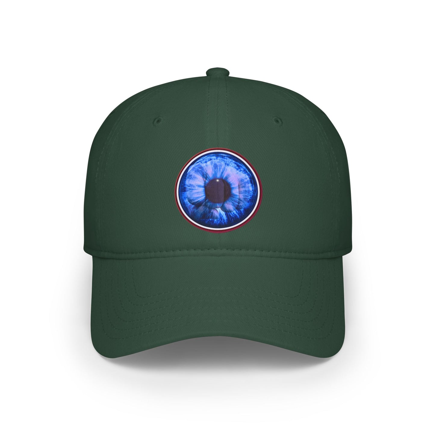 Lumpy Donut Baseball Cap - "Wilson's Eye Sore Donut Cap" - variant 1 - blue idonut w/