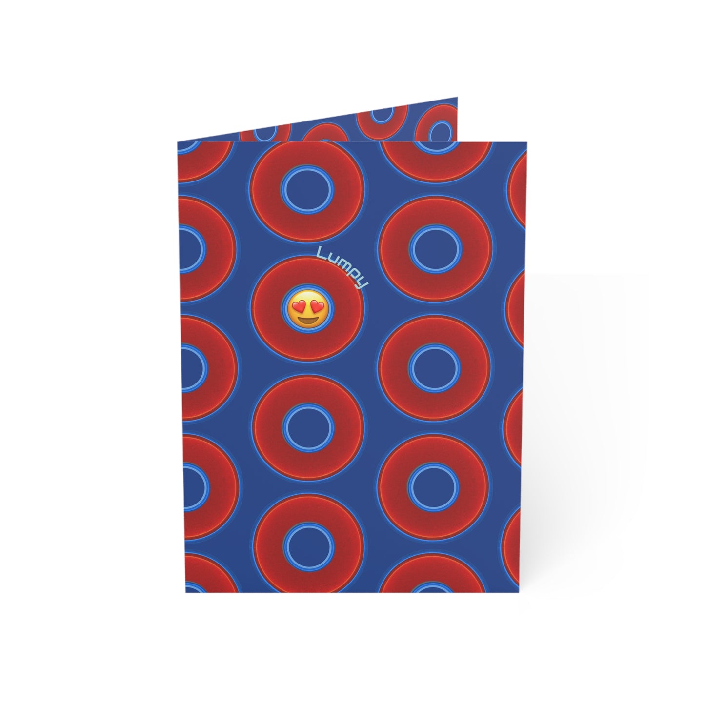 Lumpy Wishes - "Roses Are Red / So Are Donuts" - phriends/phamily greeting card series [*Charitable Product]