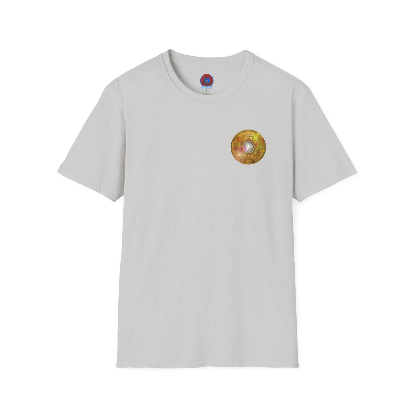Classic Donut Tee - Unisex Soft-Style - "Vlad's Royal Donut Stash" - golden symmetrical donut