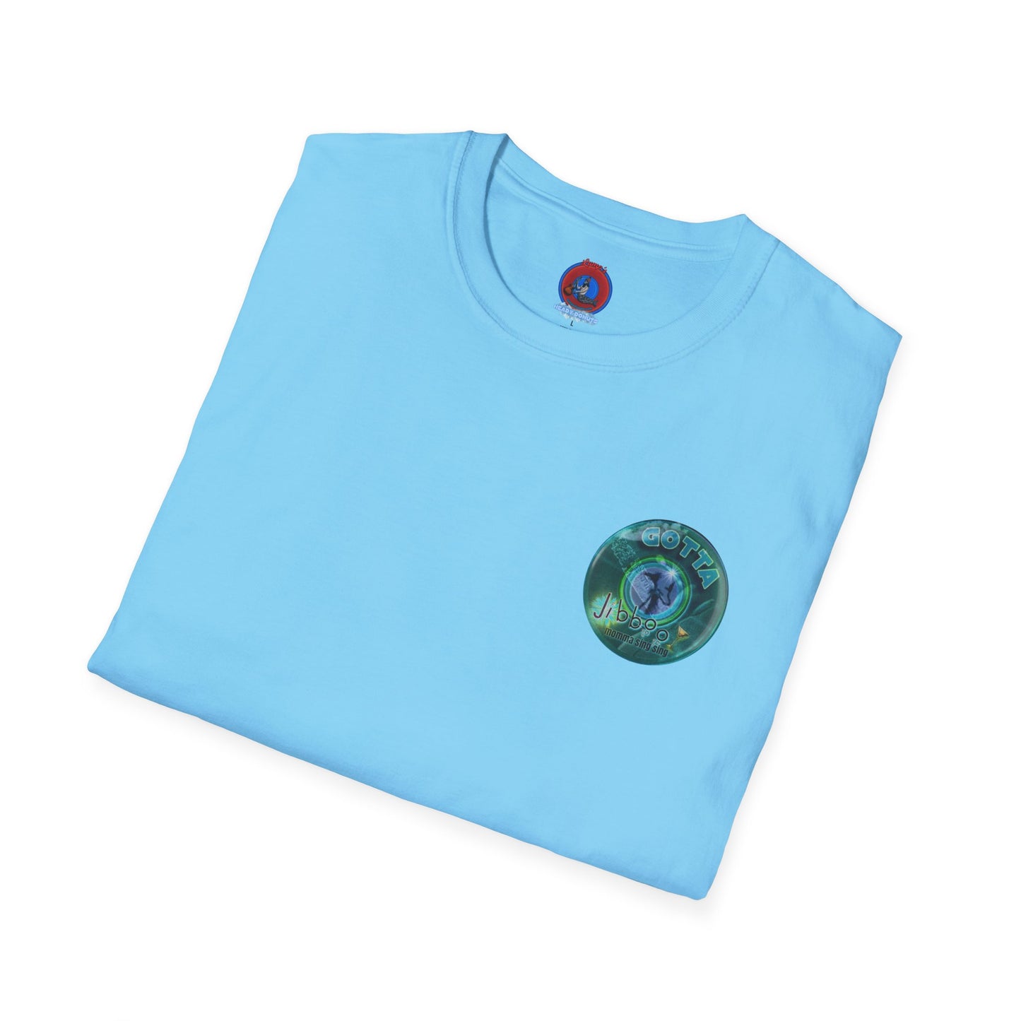 Classic Donut Tee - Unisex Soft-Style - "Gotta Donut?" - series 1.0 - teal donut