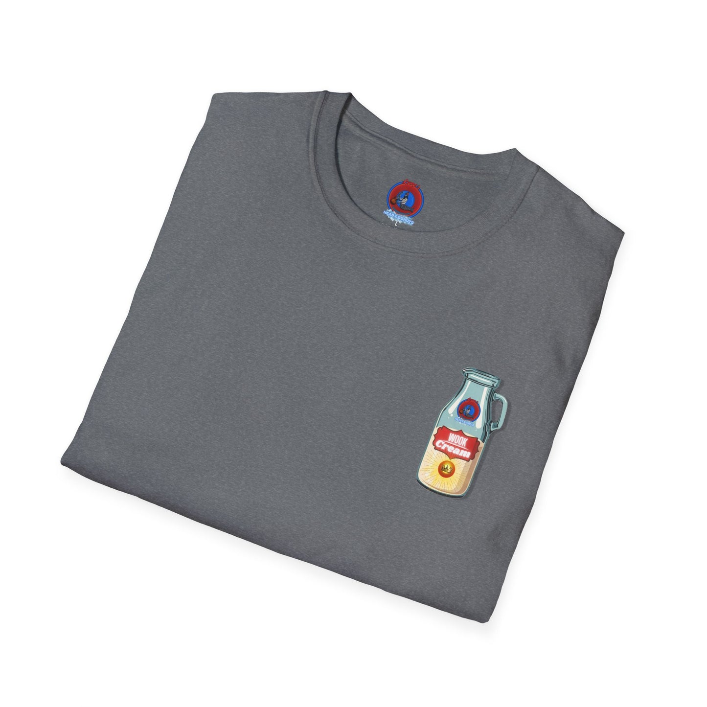 Classic Donut Tee - Unisex Soft-Style - "Wooked Cream - YEMSG Donut " - bottle - variant 8