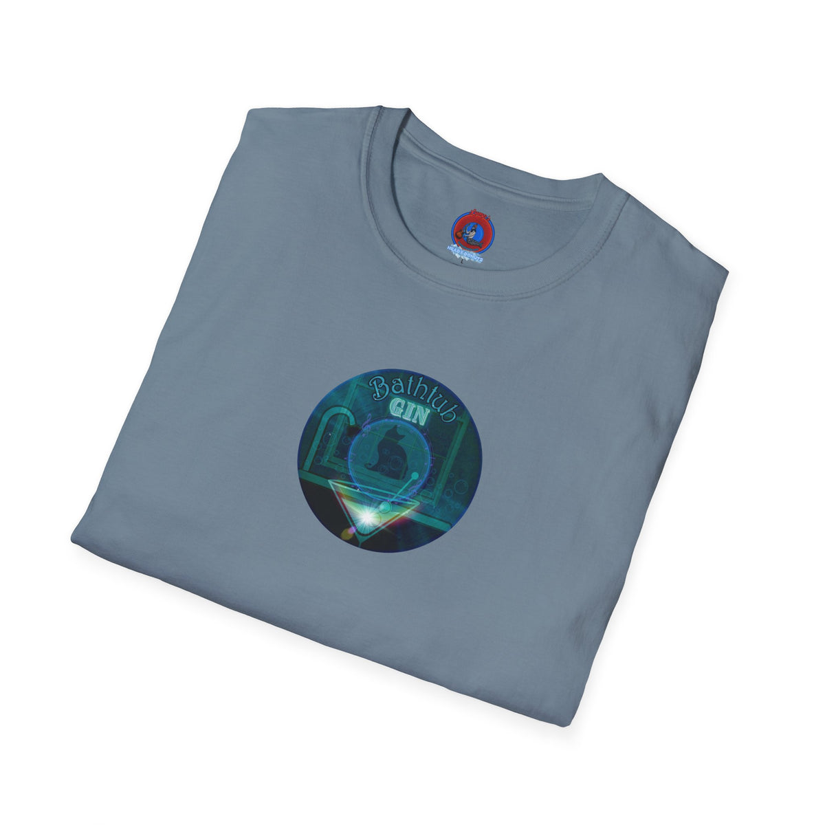 Classic Donut Tee - Unisex Soft-Style - "Wendy's Preferred Donut" - series 1.0  - black/green/blue donut