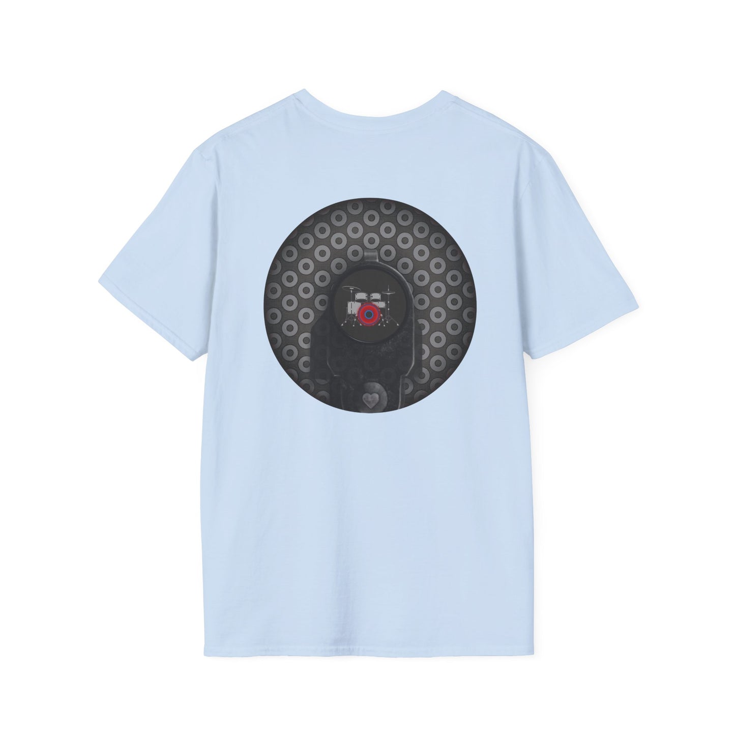 Classic Donut Tee - Unisex Soft-Style - "Lifesaving Donut Tee" - paradoxical gray/black donut