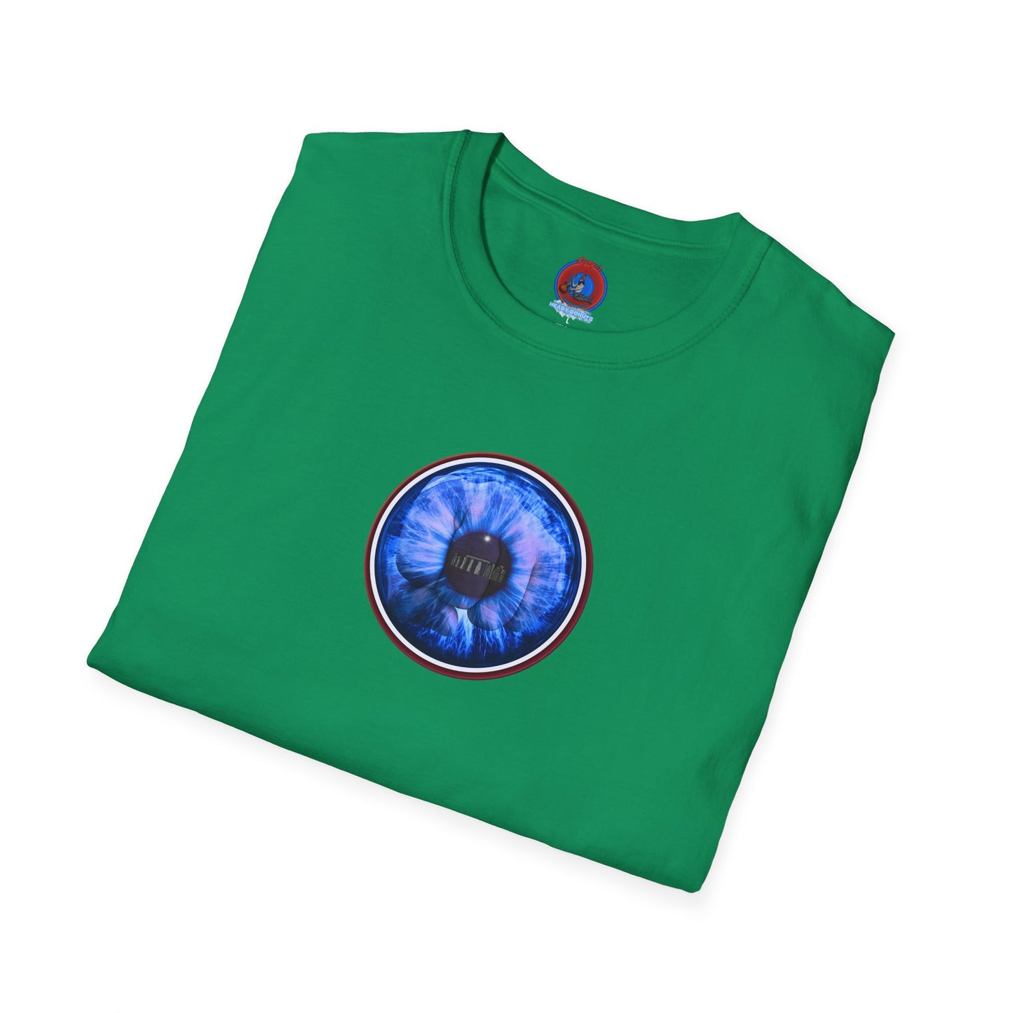 Classic Donut Tee - Unisex Soft-Style - "Wilson's Eyesore Donut Tee" - blue idonut - variant 3