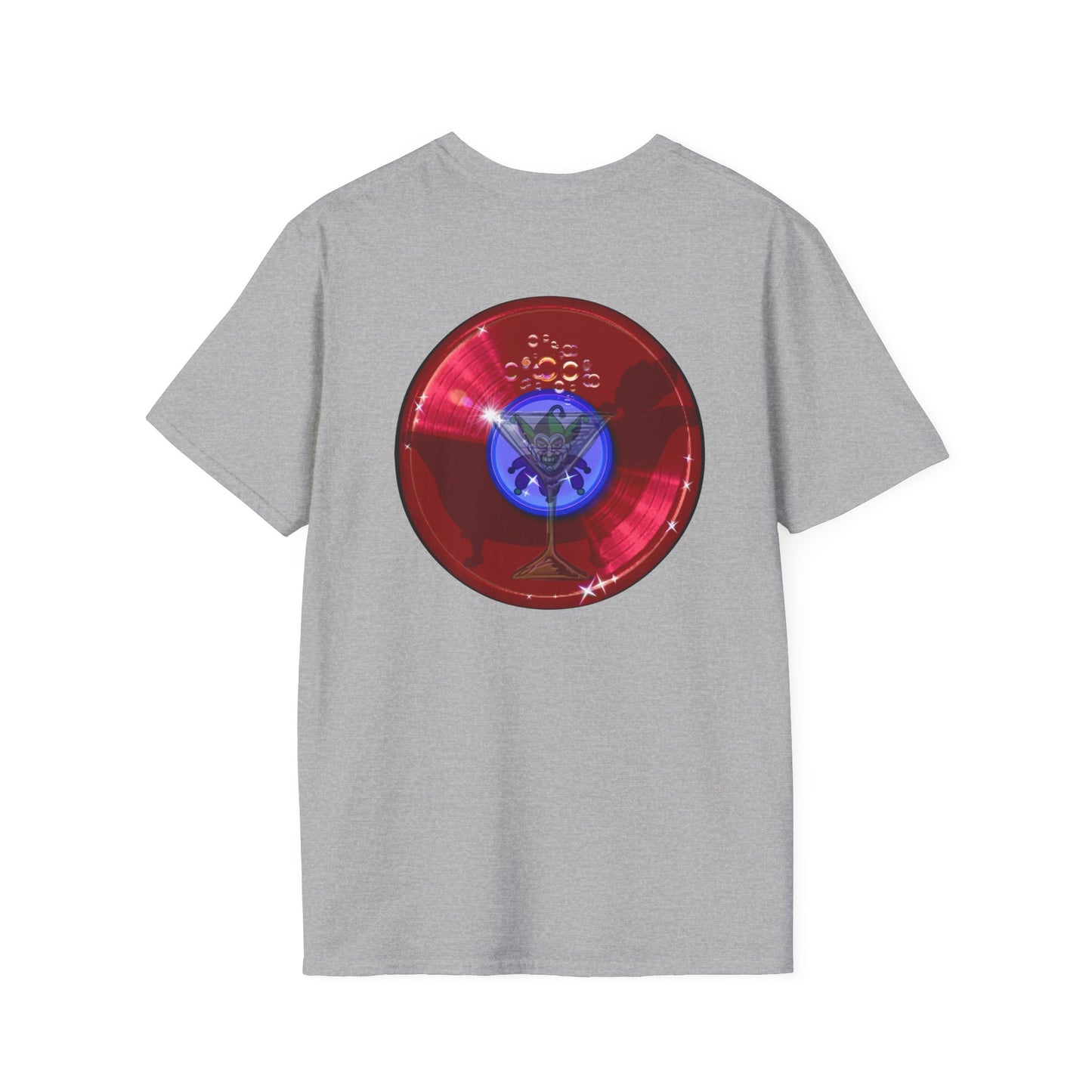 Classic Donut Tee - Unisex Soft-Style - "The Joker's Personal Tees - Joker's Exclusive Donut" - series 1.0 - variant 3 - red donut