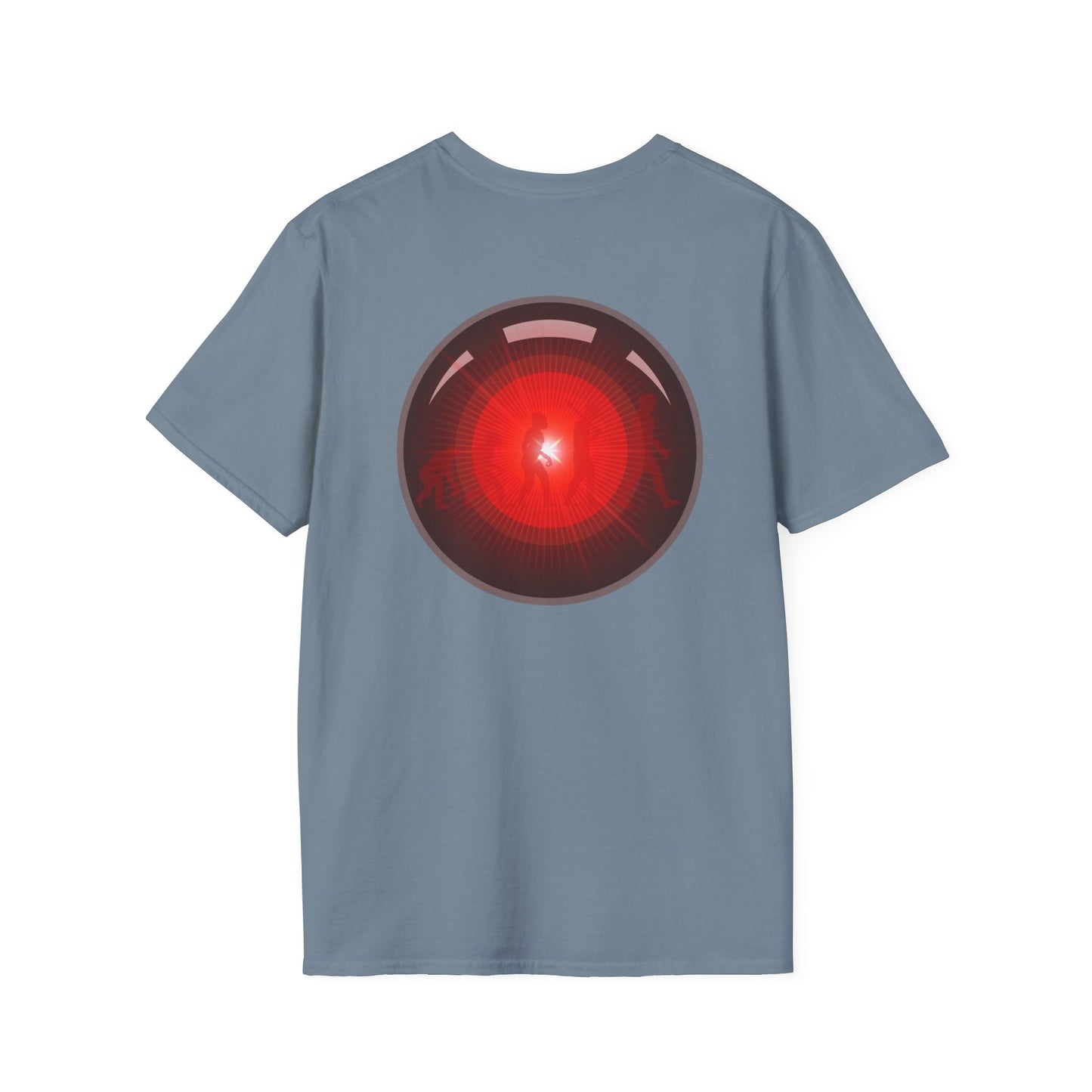Classic Donut Tee - Unisex Soft-Style - "2025: a Donut Odyssey" - series 1.0 - variant 2 - black/red donut