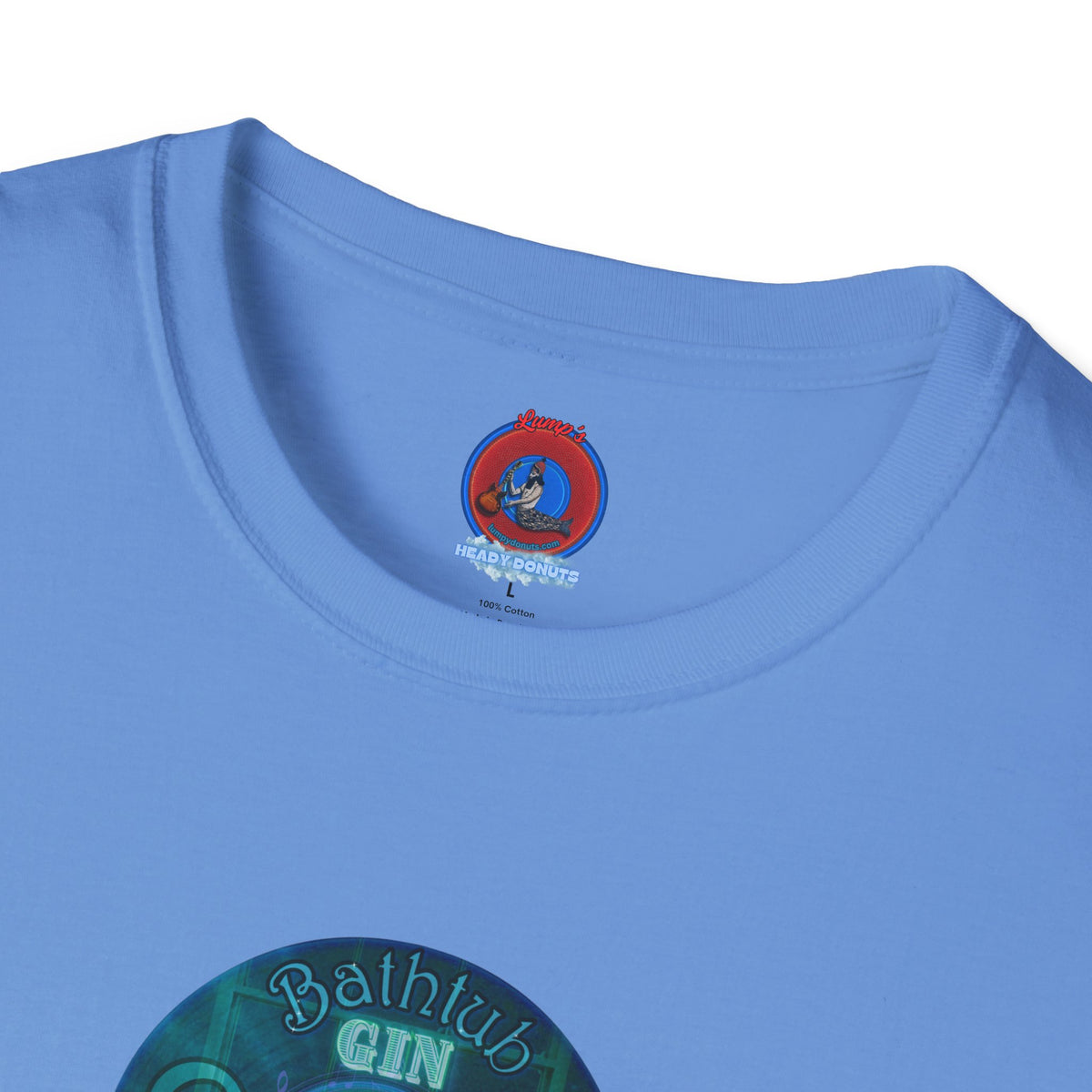 Classic Donut Tee - Unisex Soft-Style - "Wendy's Preferred Donut" - series 1.0  - black/green/blue donut