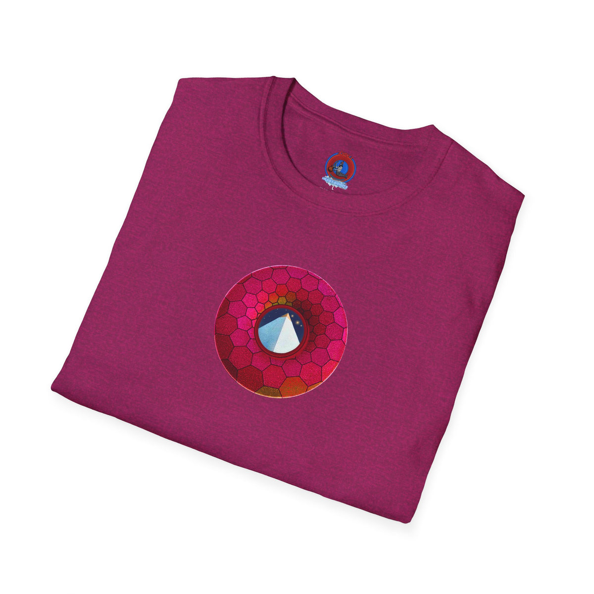Classic Donut Tee - Unisex Soft-Style - "Limestone Donuts so Large" - variant 5 - green hexadonut