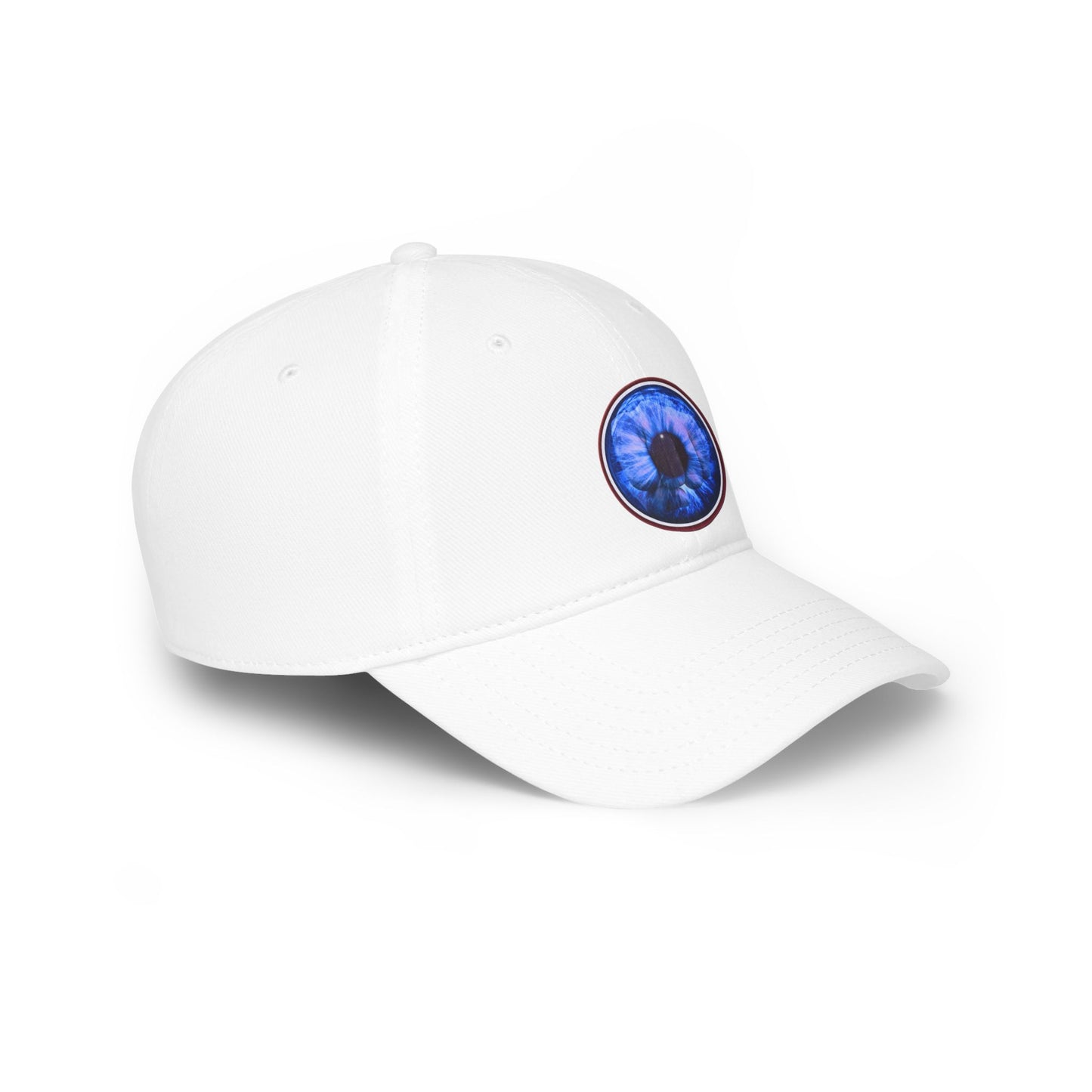 Lumpy Donut Baseball Cap - "Wilson's Eye Sore Donut Cap" - variant 1 - blue idonut w/
