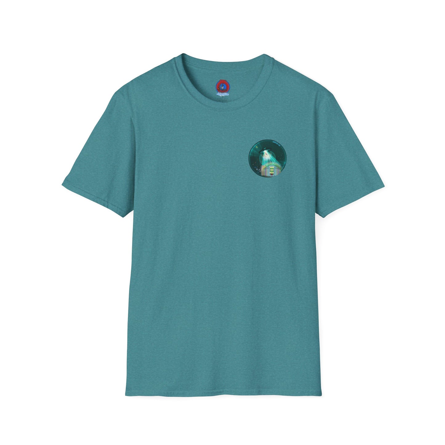 Classic Donut Tee - Unisex Soft-Style - "Secret Ingredient? MSG Of Course" - NYE Dec '24 - green donut