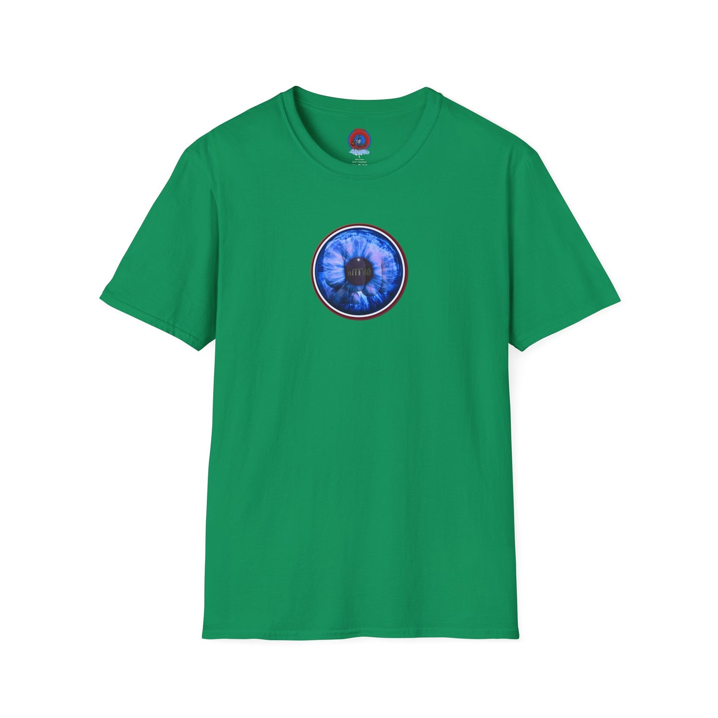 Classic Donut Tee - Unisex Soft-Style - "Wilson's Eyesore Donut Tee" - blue idonut - variant 3