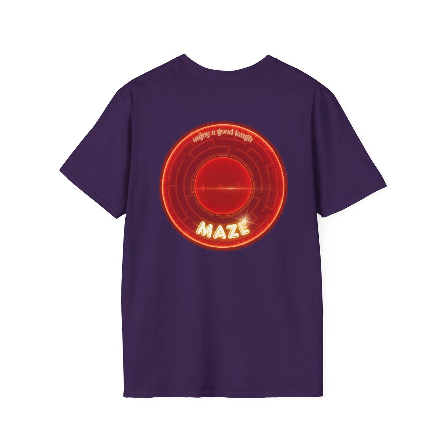 Classic Donut Tee - Unisex Soft-Style - "The Amazing Donut" - series 1.0 - variant 2 - red donut