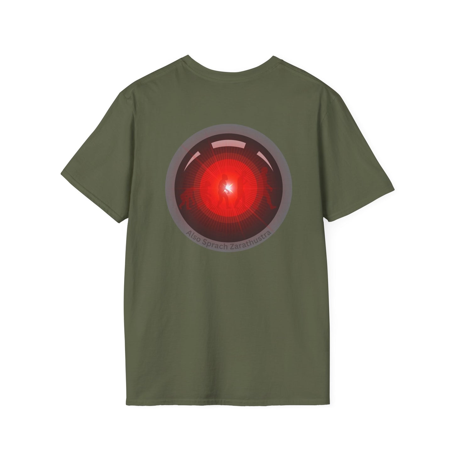 Classic Donut Tee - Unisex Soft-Style - "2025: a Donut Odyssey" - series 1.0 - variant 1 - black/red donut
