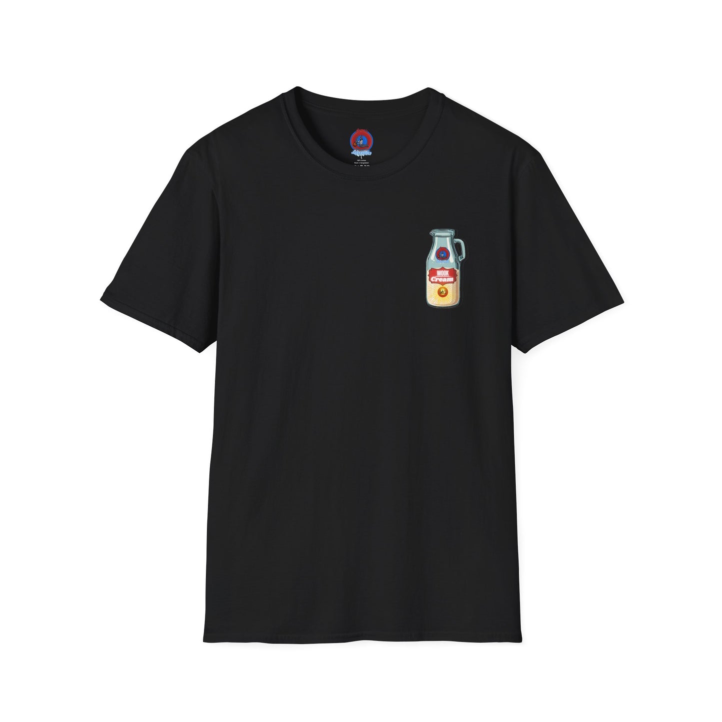 Classic Donut Tee - Unisex Soft-Style - "Wooked Cream - YEMSG Donut " - bottle - variant 8