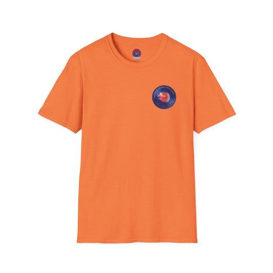 Classic Donut Tee - Unisex Soft-Style - "Marco's Preferred Donut" - series 1.0 - blue donut