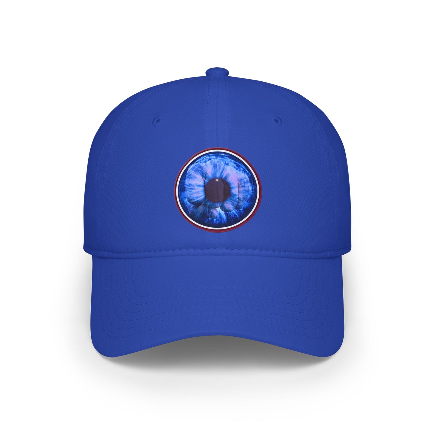 Lumpy Donut Baseball Cap - "Wilson's Eye Sore Donut Cap" - variant 1 - blue idonut w/