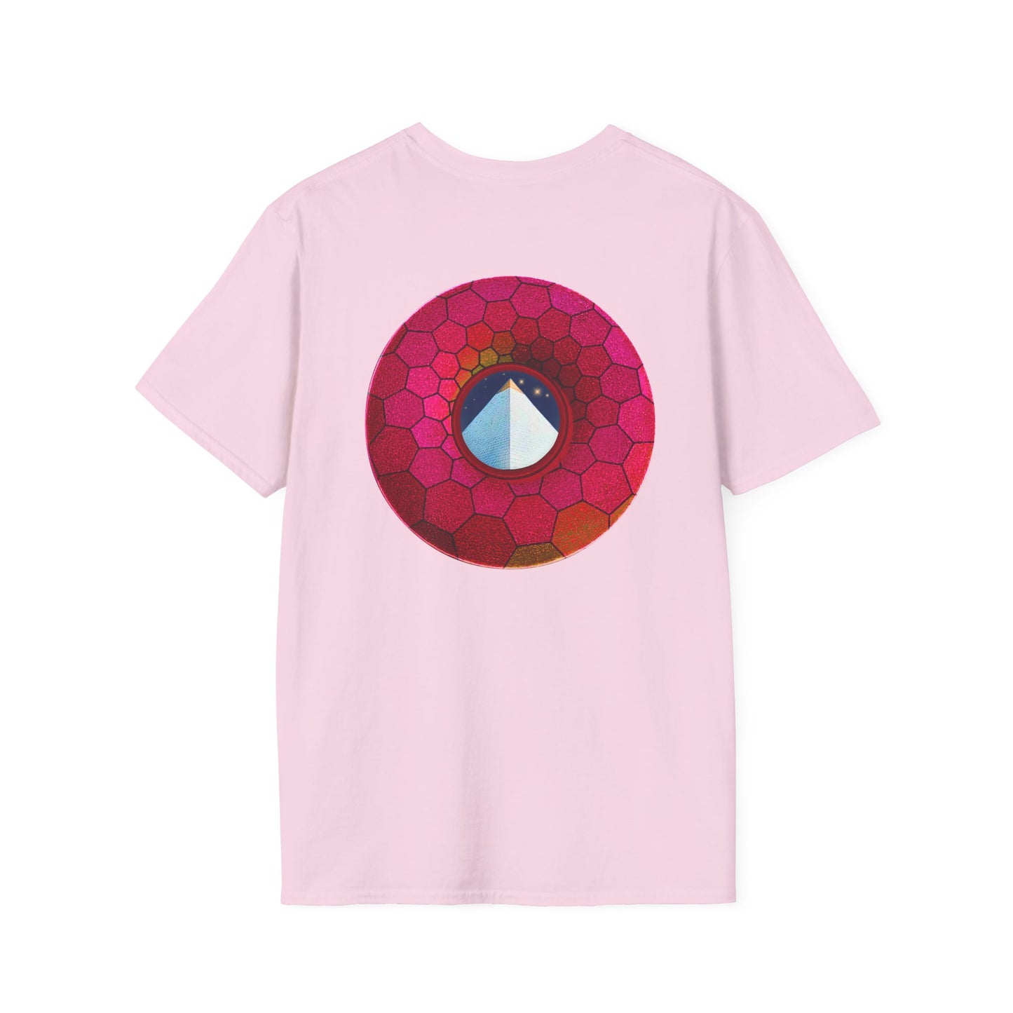 Classic Donut Tee - Unisex Soft-Style - "Limestone Donuts so Large" - variant 5 - green hexadonut