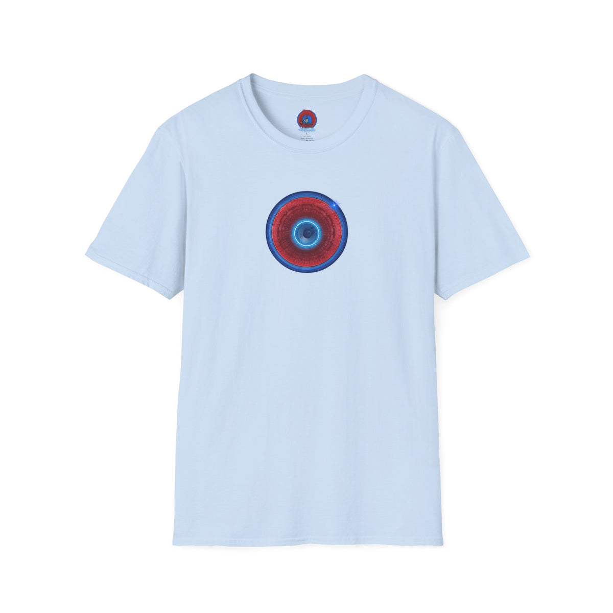 Classic Donut Tee - Unisex Soft-Style - "Homer's Perfect Donut" - series 1.0  - variant 2 - dark blue edging