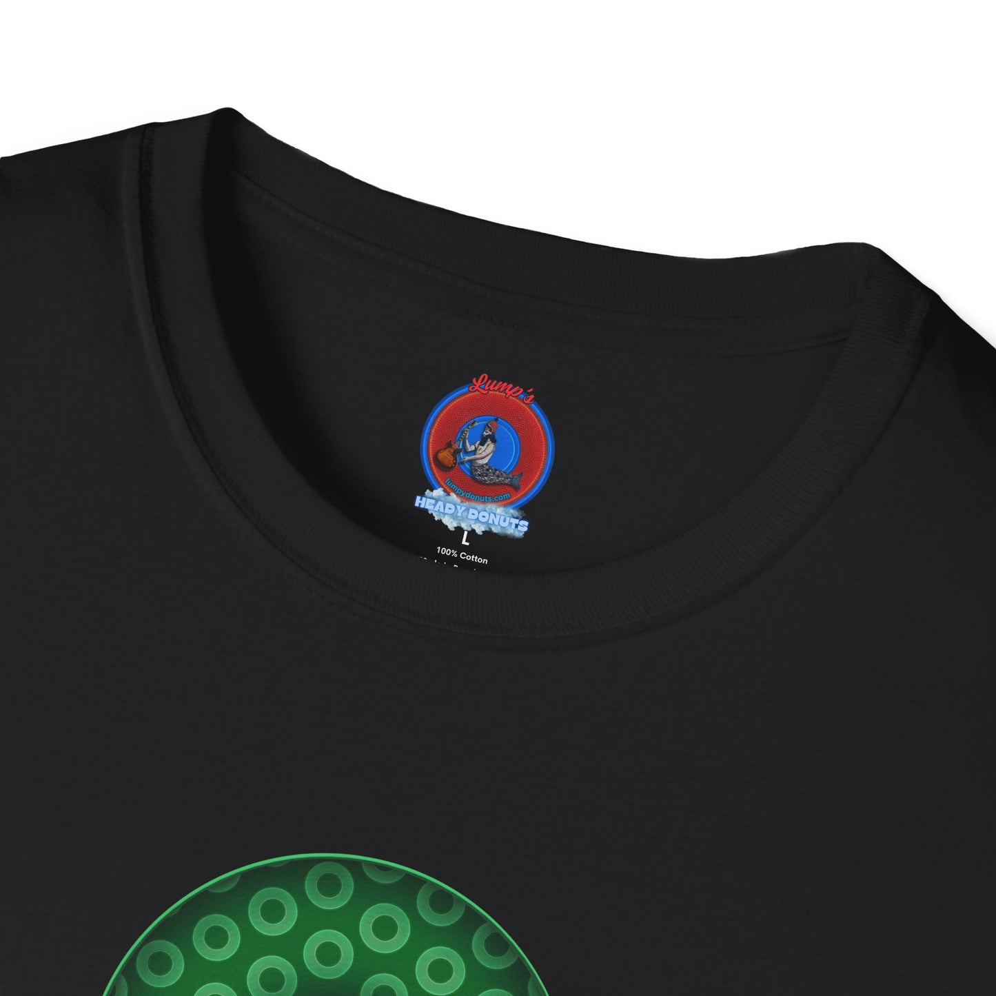 Classic Donut Tee - Unisex Soft-Style - "Patron Saint of Donuts" - St. Patrick's Day Donut - holiday edition - variant 1