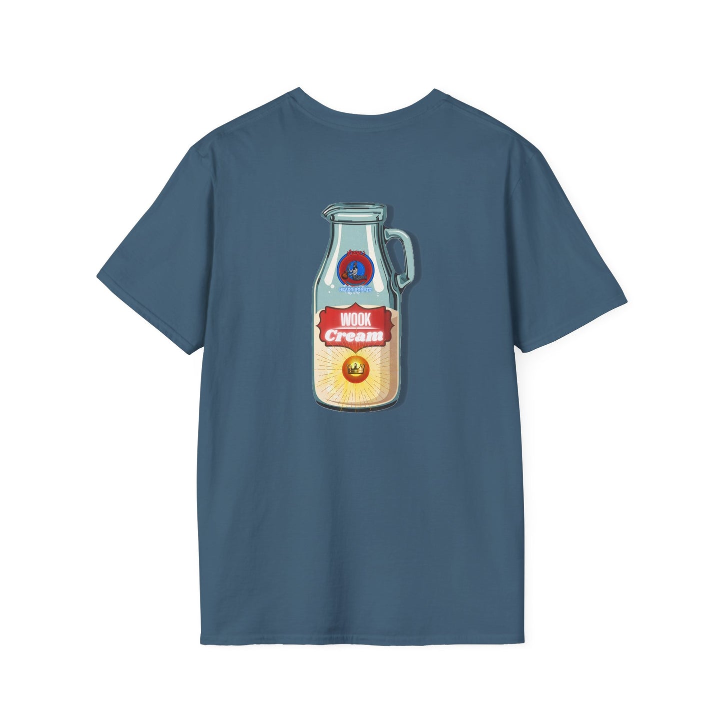 Classic Donut Tee - Unisex Soft-Style - "Wooked Cream - YEMSG Donut " - bottle - variant 8