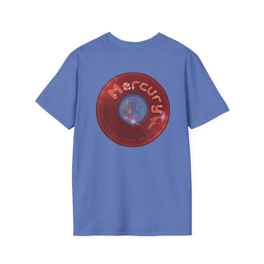 Classic Donut Tee - Unisex Soft-Style - "Donuts of the Gods" - series 1.0 - variant 2 - red donut