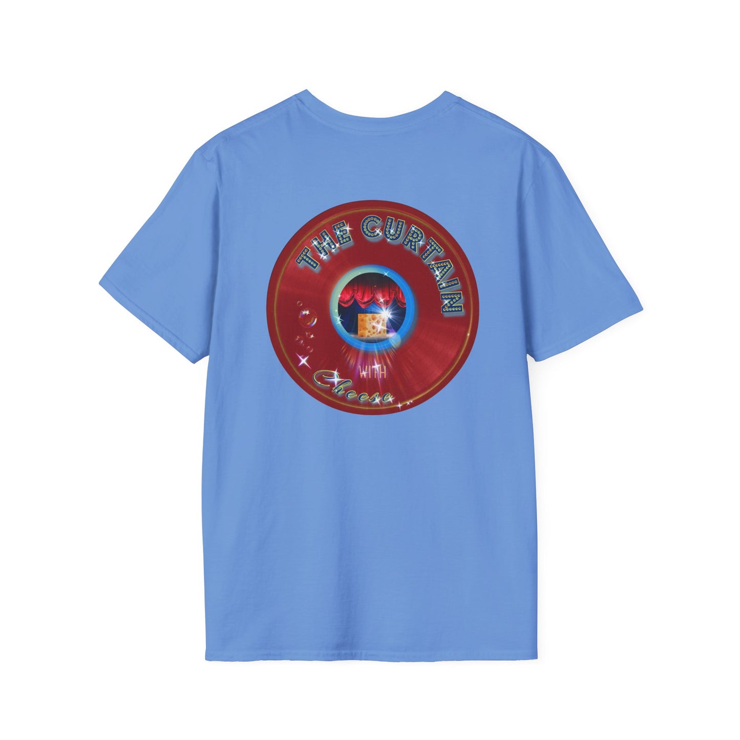 Classic Donut Tee - Unisex Soft-Style - "The Donut With" - series 1.0  - variant 2 - red donut