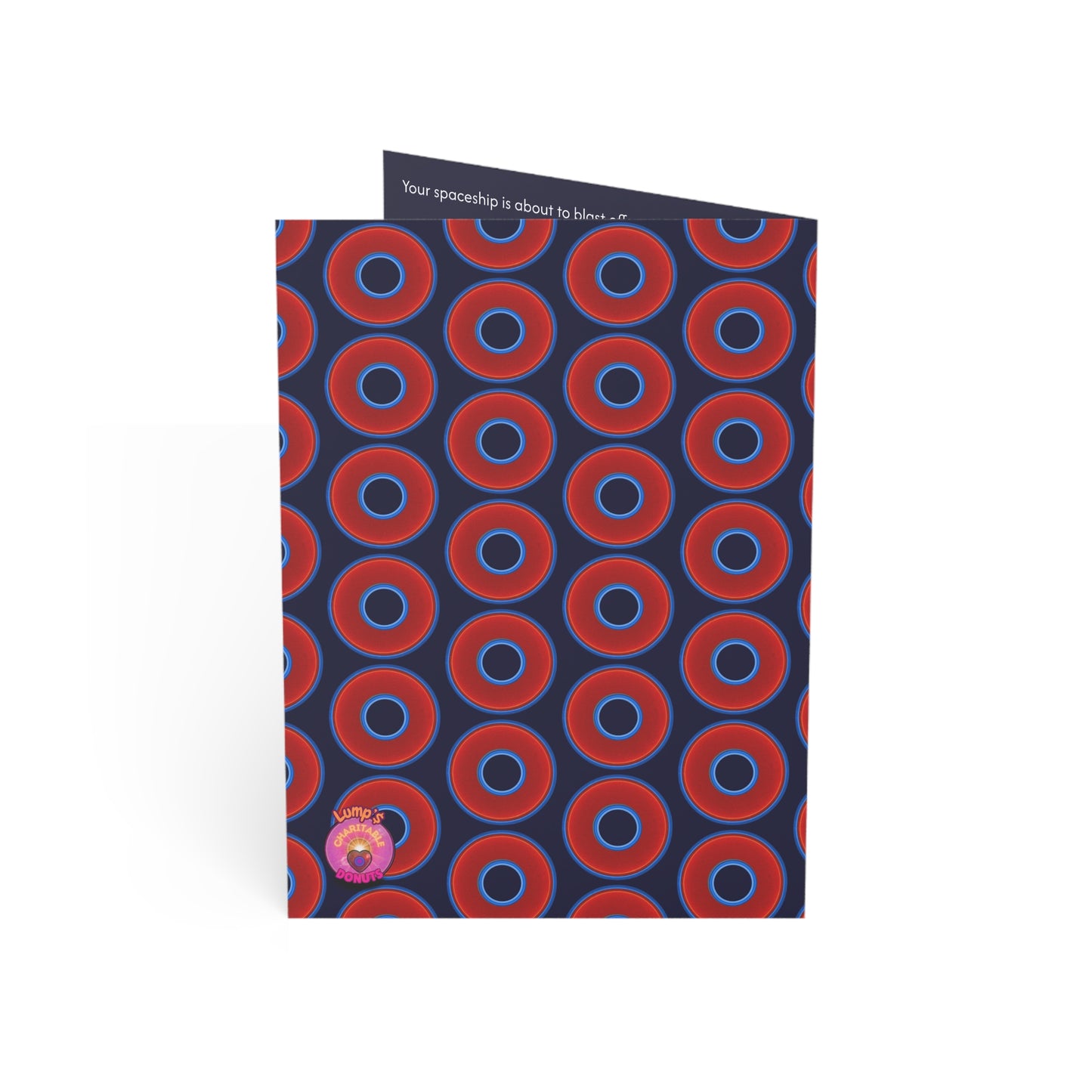 Lumpy Wishes - "Come Blastoff w/Me" - phriends/phamily greeting card series [*Charitable Product]