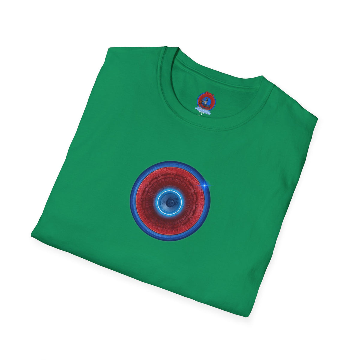 Classic Donut Tee - Unisex Soft-Style - "Homer's Perfect Donut" - series 1.0  - variant 2 - dark blue edging