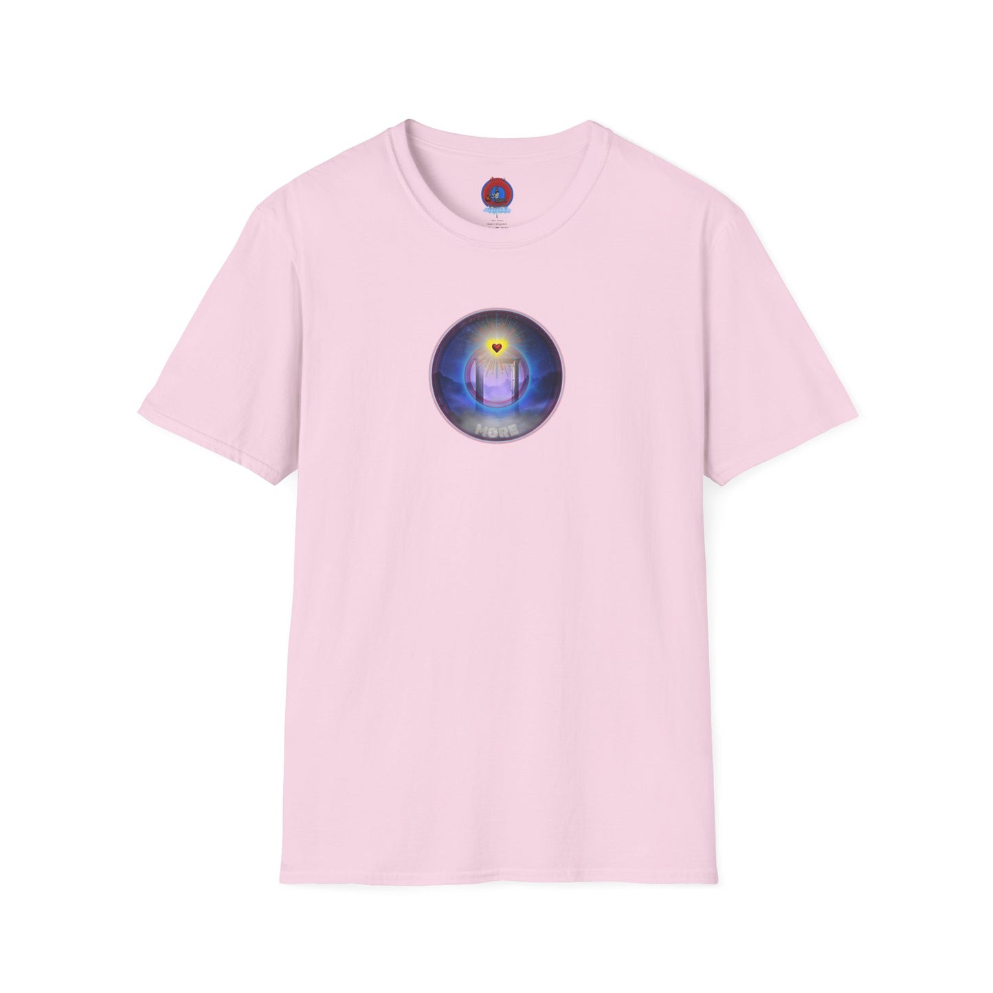 Classic Donut Tee - Unisex Soft-Style - "The Moring Donut' - vivid surreal donut