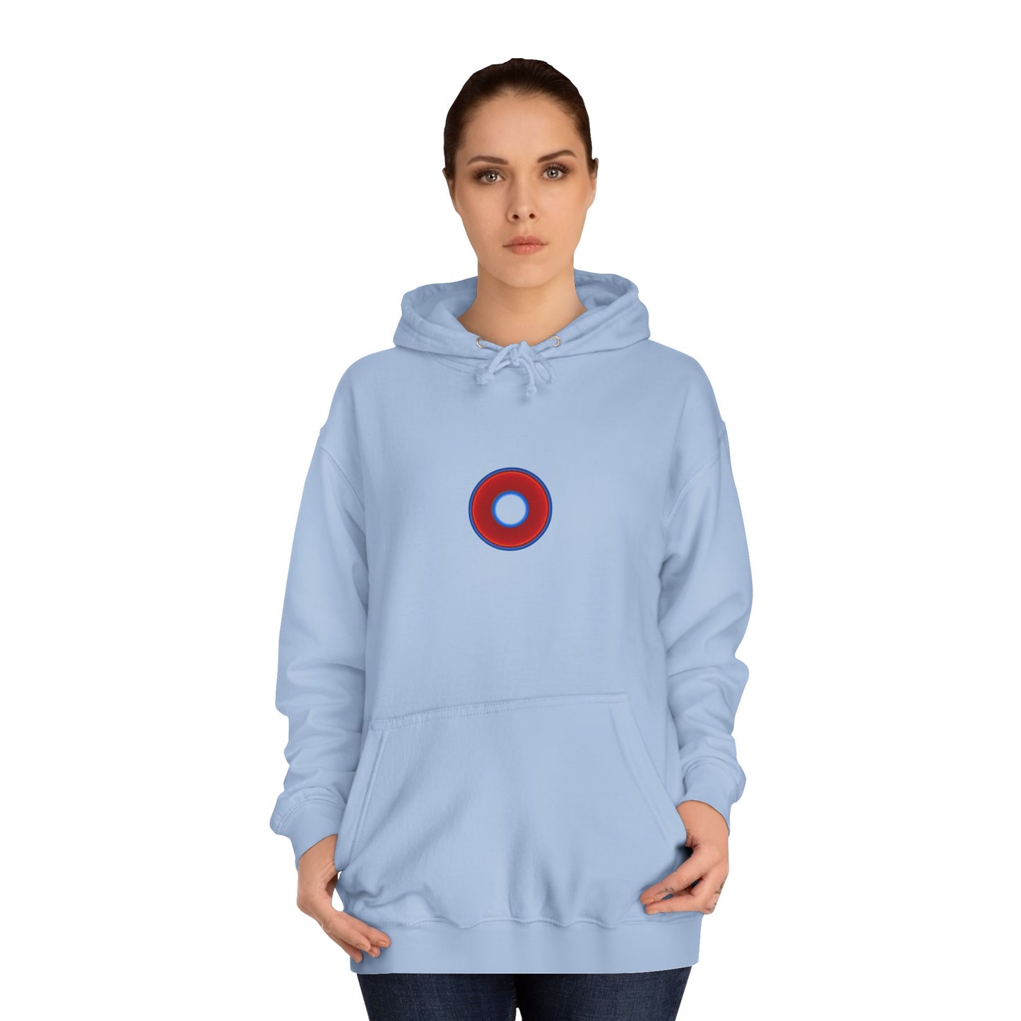 Harriette's Hoodie - with Lumpy Donuts - Official Lumpy Logo - Variant #2 - Red Donuts