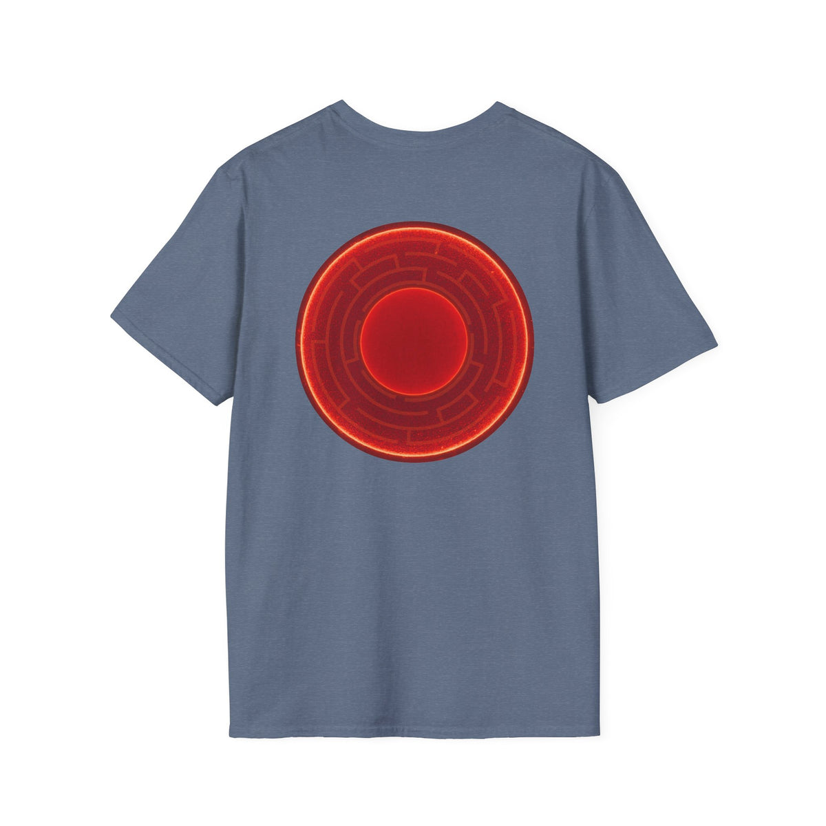 Classic Donut Tee - Unisex Soft-Style - "The Amazing Donut" - series 1.0 - variant 1 - vivid red donut