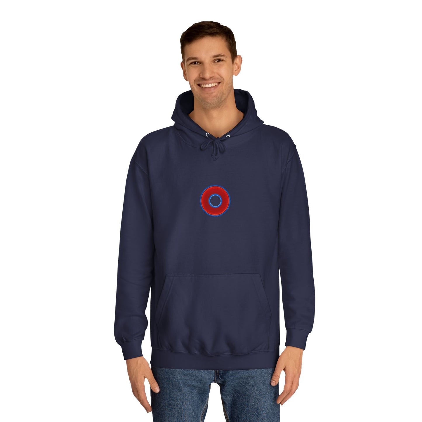 Harriette's Hoodie - with Lumpy Donuts - Official Lumpy Logo - Variant #2 - Red Donuts