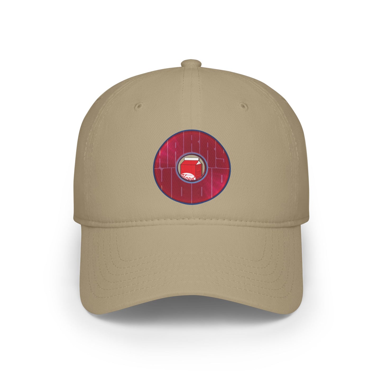 Donut Baseball Cap - "Harry Unofficial Donut Cap" - variant 2 - magenta/purple donut w/words