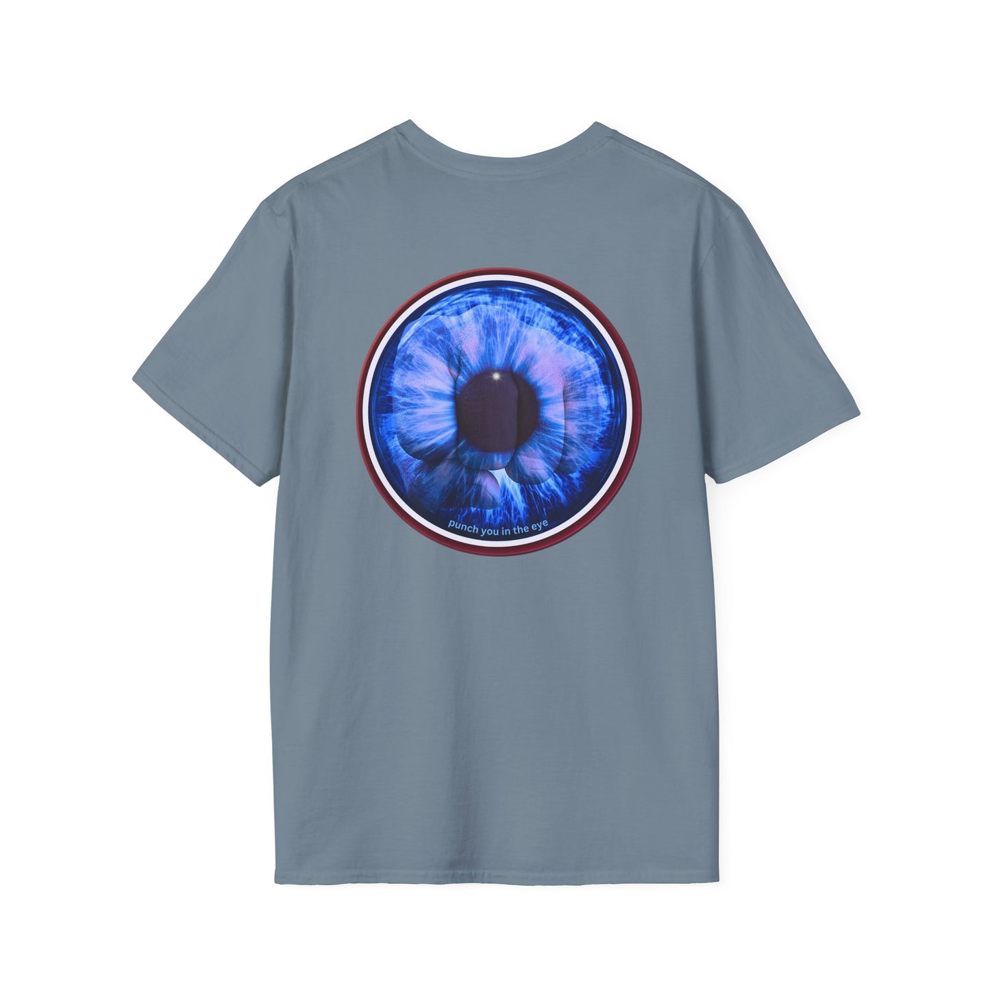 Classic Donut Tee - Unisex Soft-Style - "Wilson's Eyesore Donut Tee" - blue idonut - variant 2