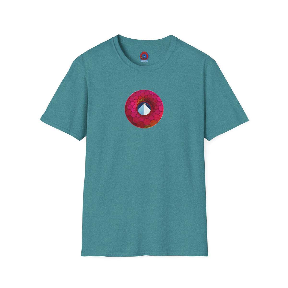 Classic Donut Tee - Unisex Soft-Style - "Limestone Donuts so Large" - variant 5 - green hexadonut
