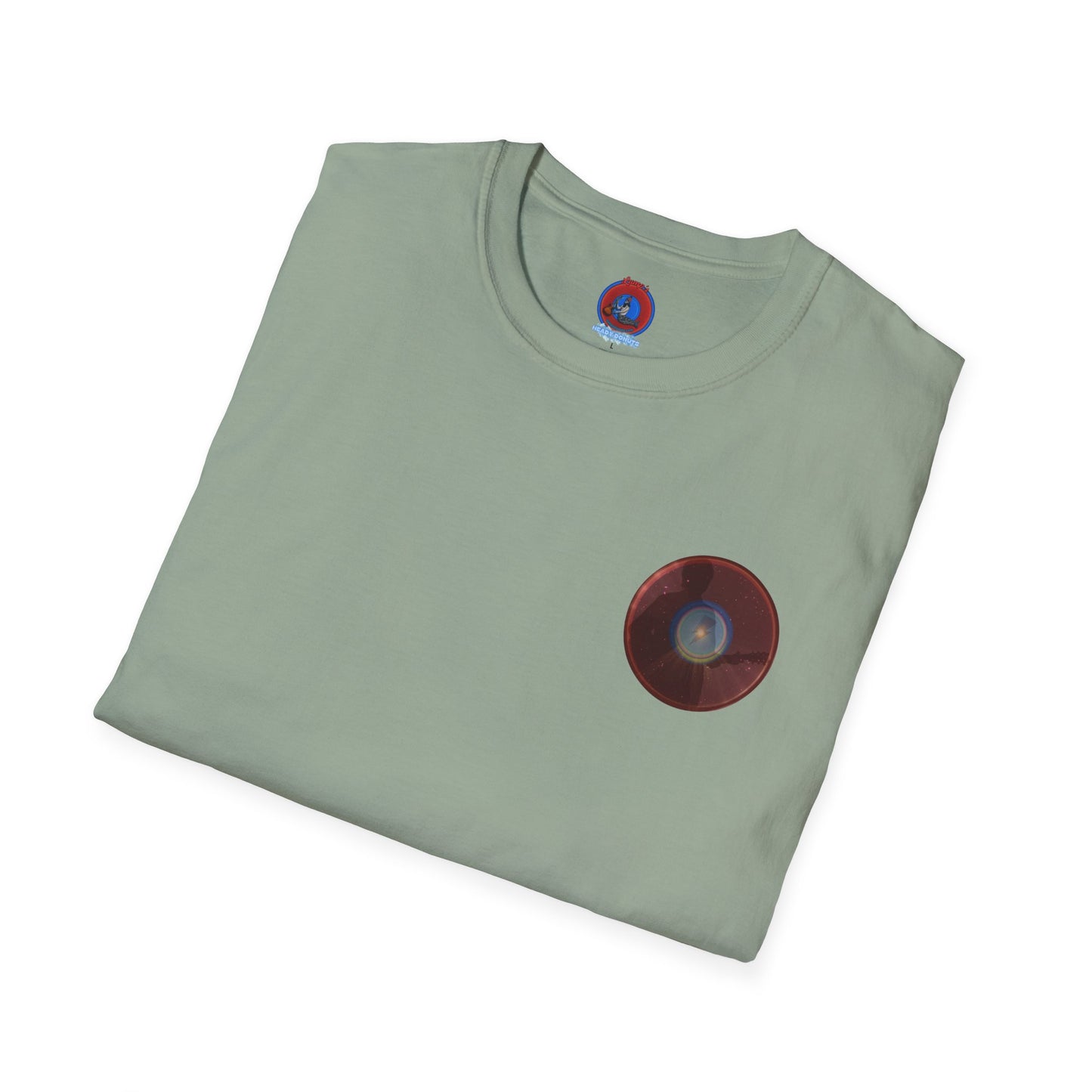 Classic Donut Tee - Unisex Soft-Style - "The Unofficial Bowie, MD Donut" - series 1.0 - crimson donut