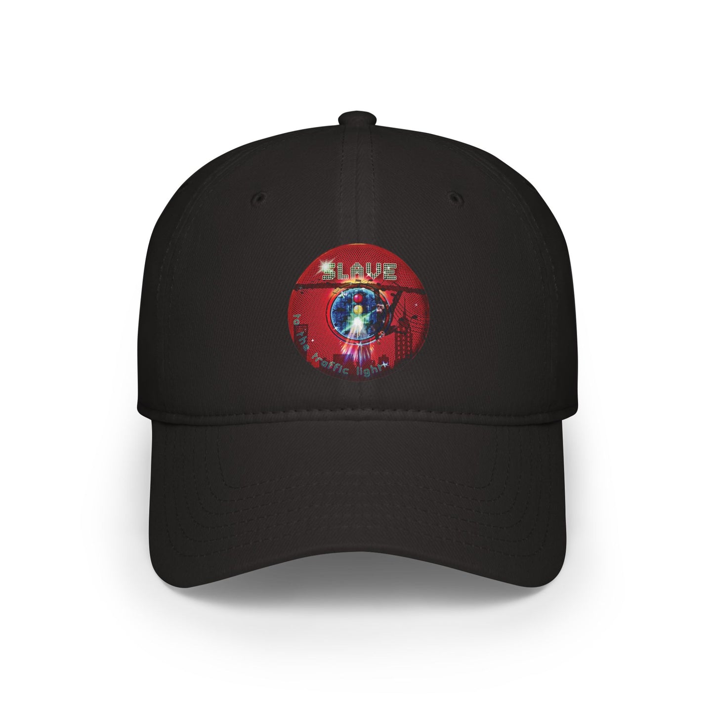Lumpy Donut Baseball Cap - "Slave to this Donut Cap" - red phatty donut w/