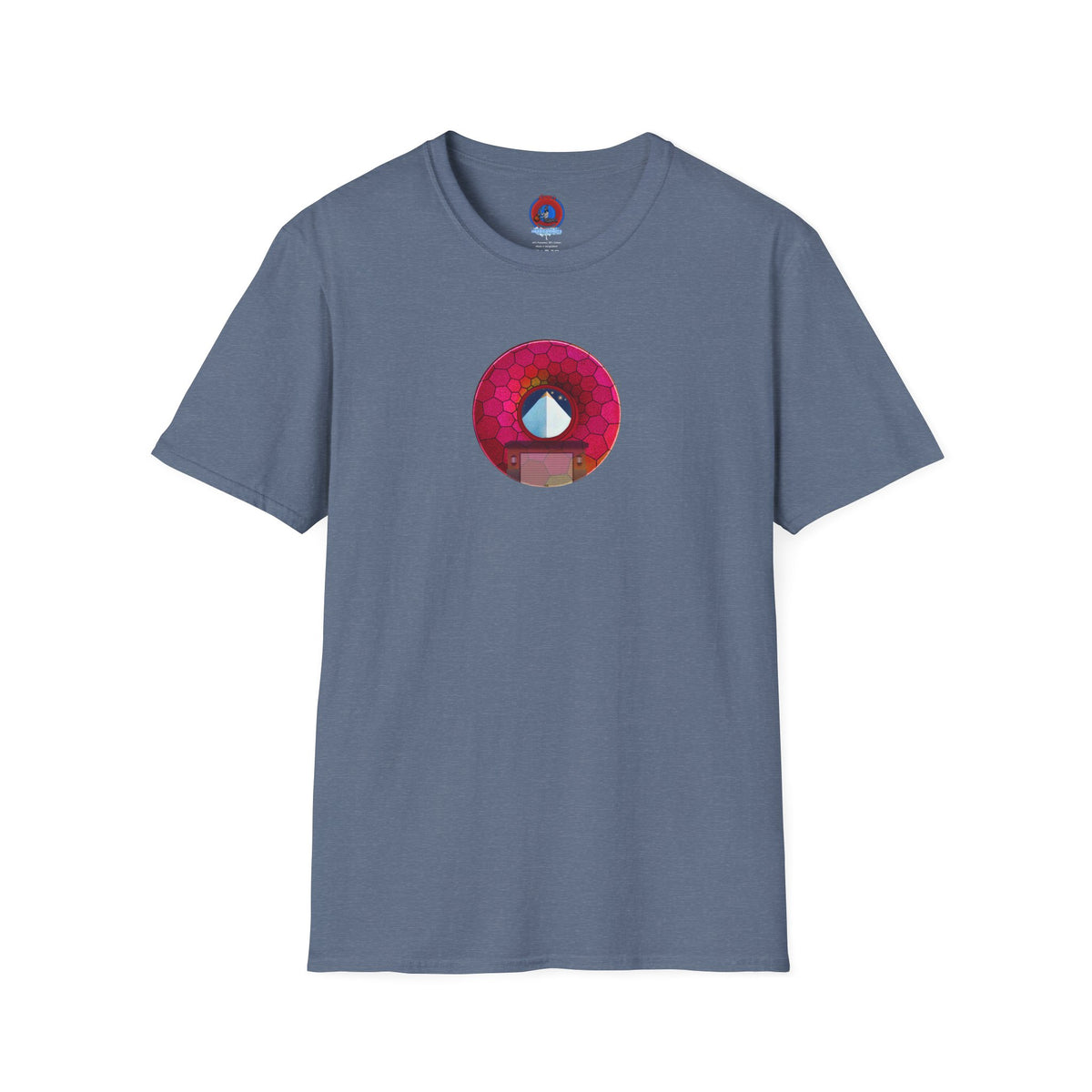 Classic Donut Tee - Unisex Soft-Style - "Limestone Donuts so Large" - variant 6 - green hexadonut