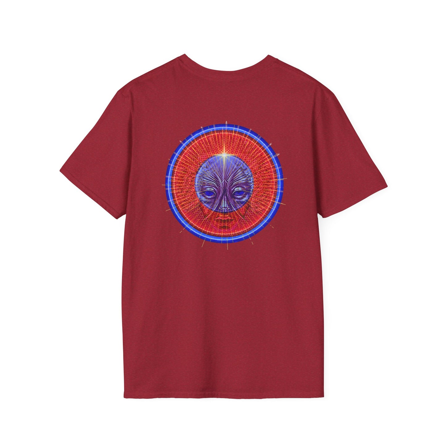 Classic Donut Tee - Unisex Soft-Style - "Donuts: Conjurers of Awesome" - series 1.0  - variant 2 - w/red donut