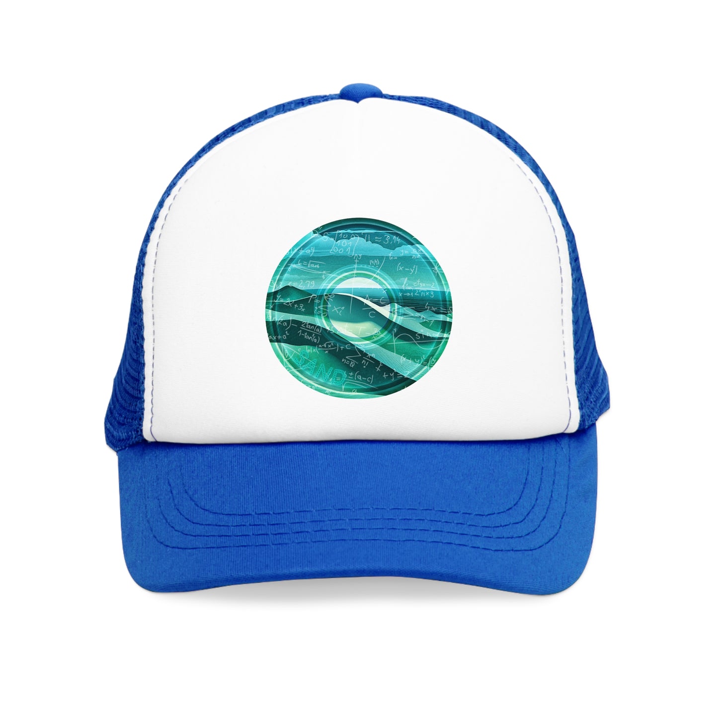 Lumpy Trucker Hat - "The Equating Donut" - picture donut