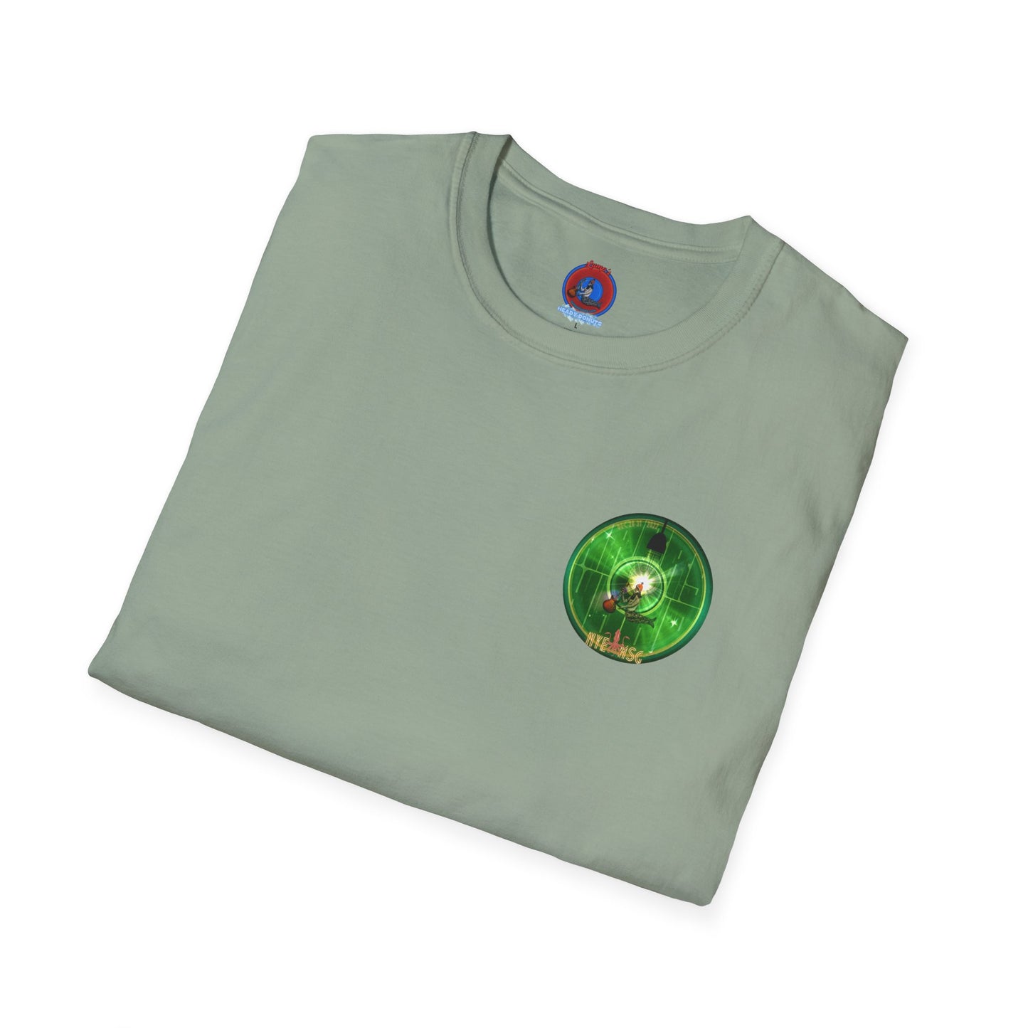 Classic Donut Tee - Unisex Soft-Style - "There was a party Dec 28-31 2022 in NYC, now tell me where were you" - series 1.0  - *green [commemorative donut]