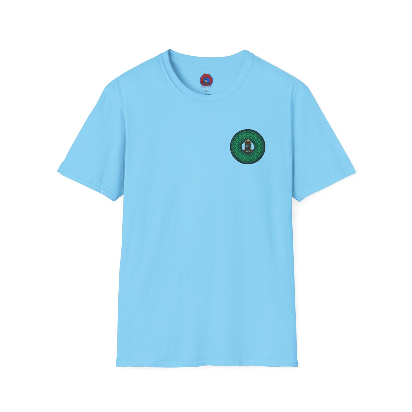 Classic Donut Tee - "Save Mondegreen City Hall Clock Tower" - paradox donut - series 1.0 - variant 2 - green donut