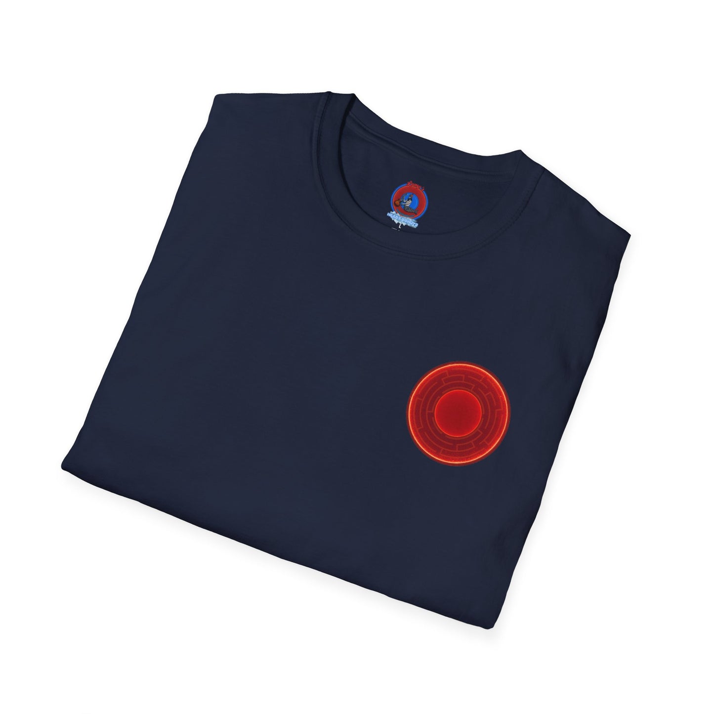 Classic Donut Tee - Unisex Soft-Style - "The Amazing Donut" - series 1.0 - variant 1 - red donut
