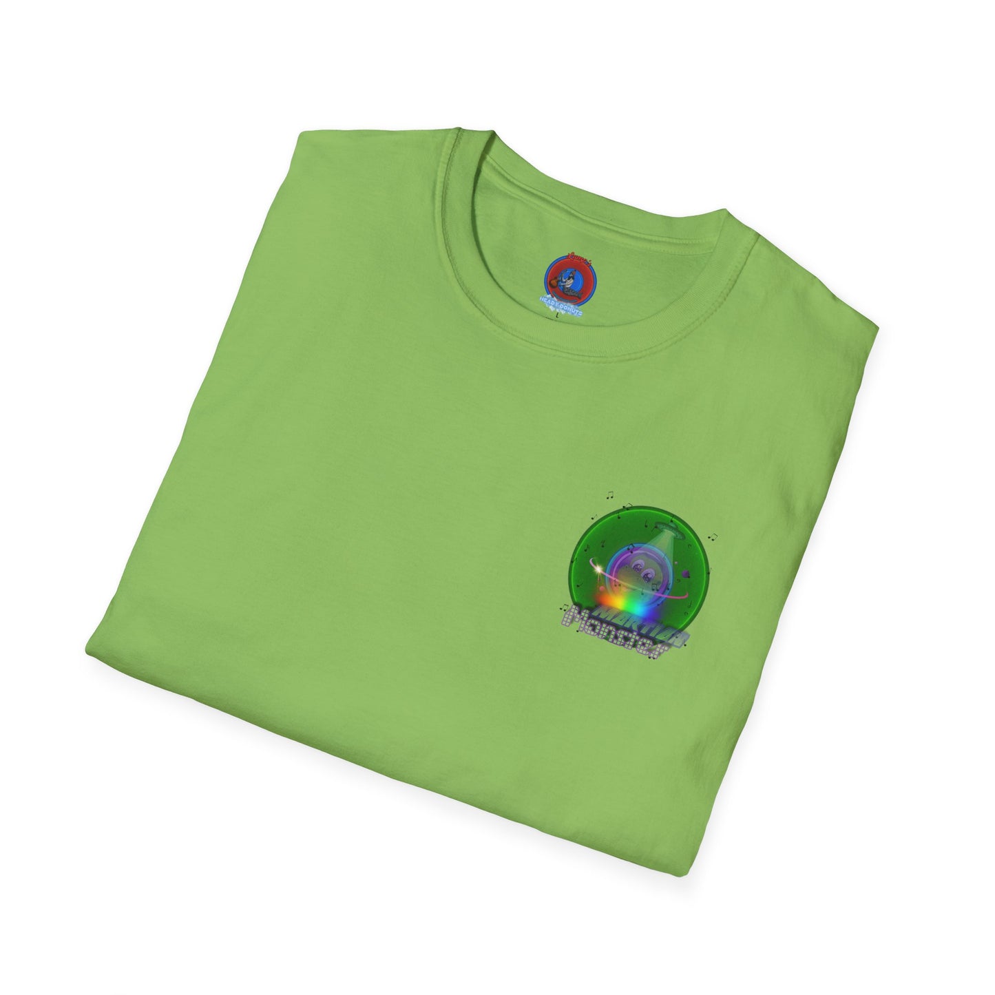 Classic Donut Tee - Unisex Soft-Style - "My Phavorite Martian" - green donut - series 1.0