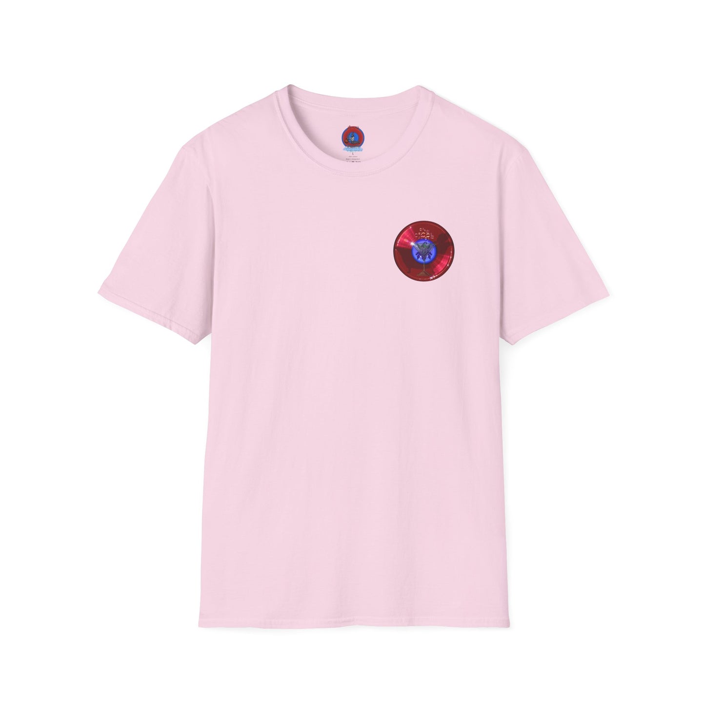 Classic Donut Tee - Unisex Soft-Style - "The Joker's Personal Tees - Joker's Exclusive Donut" - series 1.0 - variant 3 - red donut