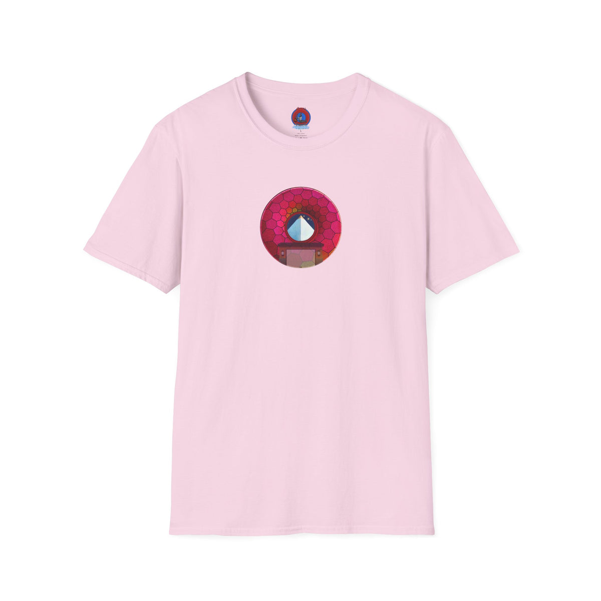 Classic Donut Tee - Unisex Soft-Style - "Limestone Donuts so Large" - variant 6 - green hexadonut