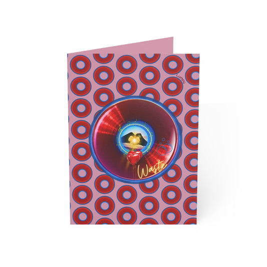 Lumpy Wishes - "Waste of a Perfectly Good Anniversary Card" - phriends/phamily greeting card series