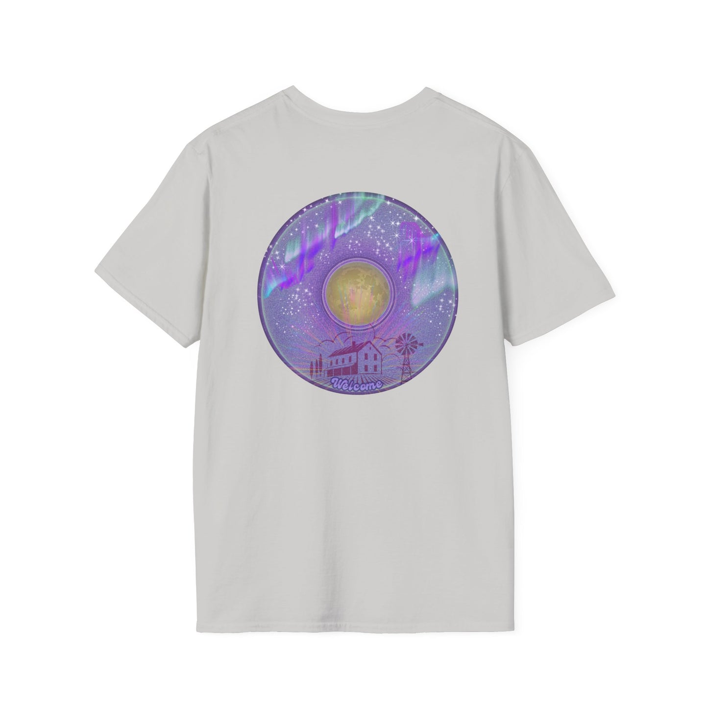 Classic Donut Tee - Unisex Soft-Style - "Welcome, this is your Donut" - series 1.0  - purple donut