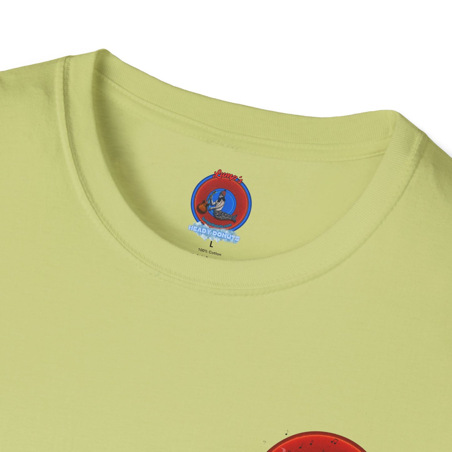 Classic Donut Tee - Unisex Soft-Style - "The Sweet Smell of Donuts" - series 1.0  - red donut